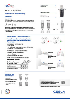 Kurzanleitung RC-FIT® PEP/IMT