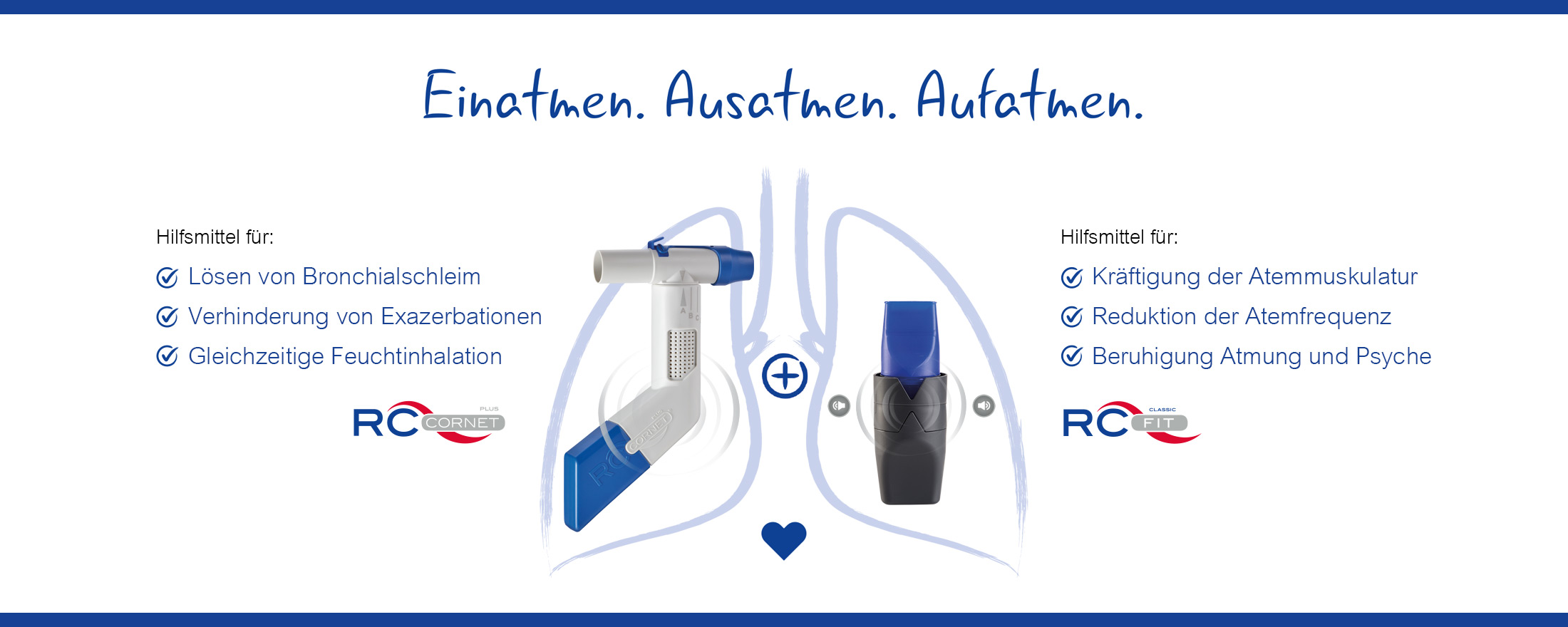 Einatmen. Ausatmen. Aufatmen.